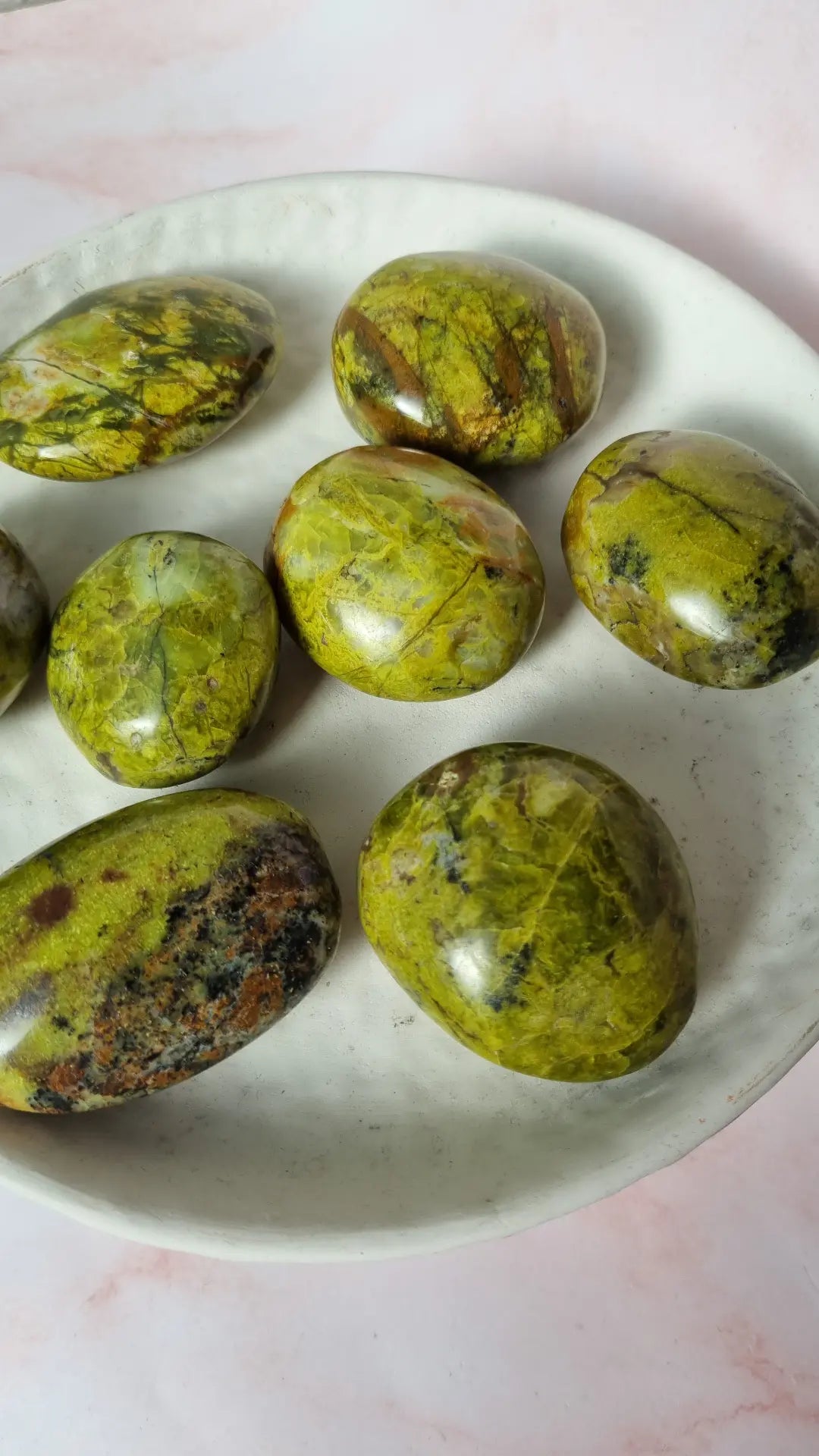 Green Opal Palmstones