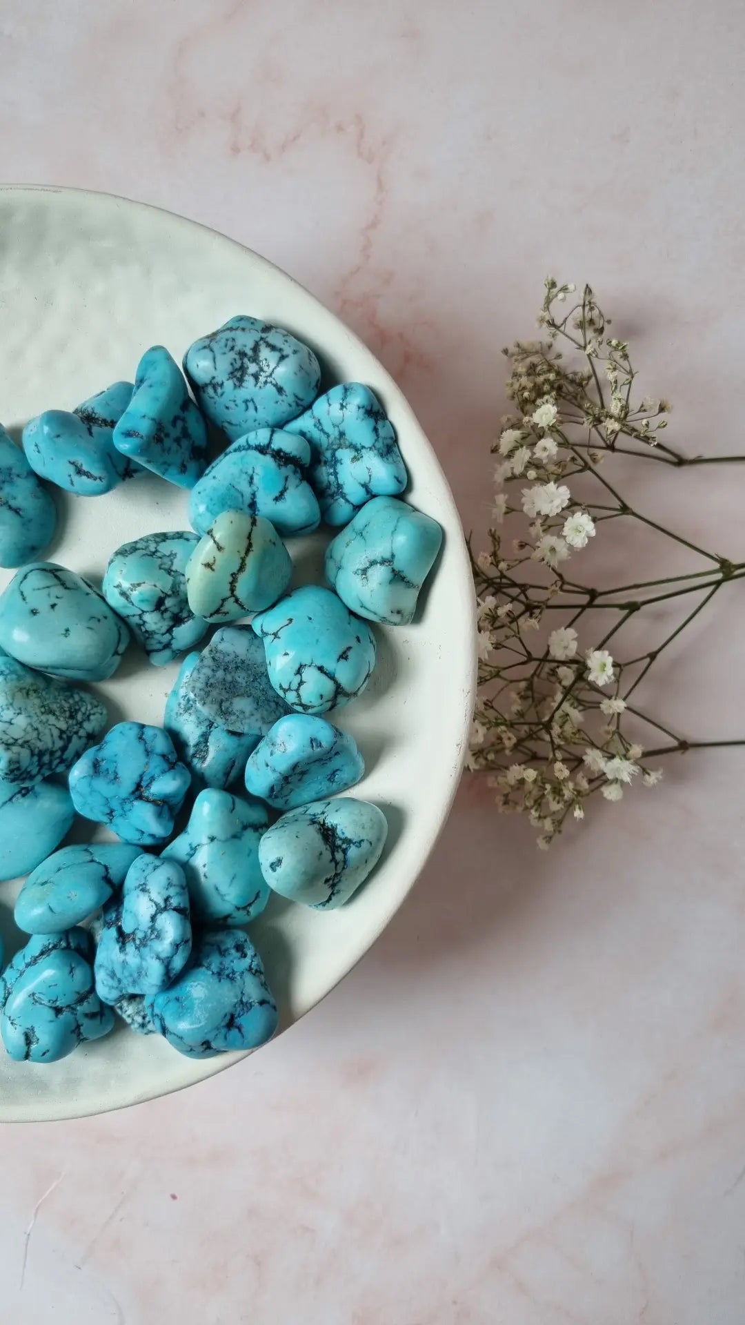 Dyed Blue Howlite